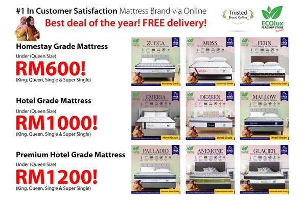Mattress Shop Selangor - Customer Satisfaction Mattress Brand Via