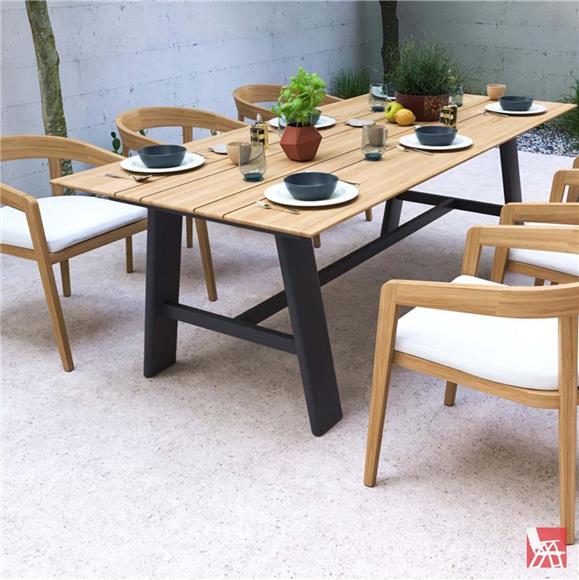 Triconville Dining Table Shah Alam Selangor - Teak Dining Table
