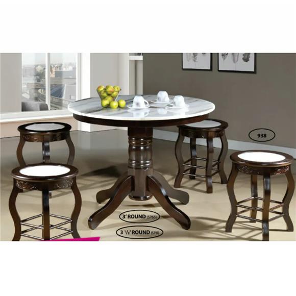 Provides Modern - White Marble Dining Table