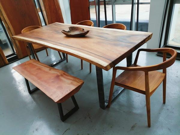 Two Slabs - Wood Slab Dining Table