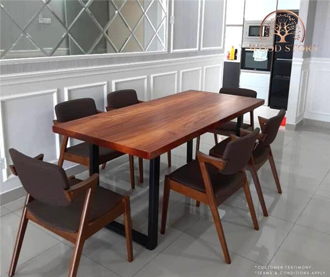 Solid Wood Dining Table - Solid Wood Dining Table