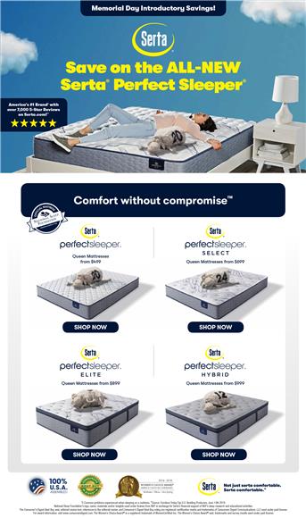 Comfort Without Compromise - Serta Perfect Sleeper