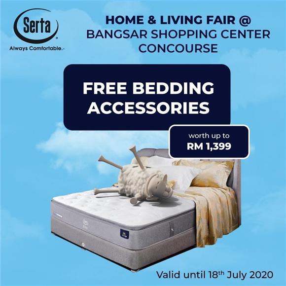 Bangsar Shopping - Free Bedding Accessories Worth