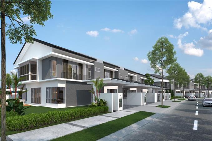 The Living - Double Storey Superlink House Seremban