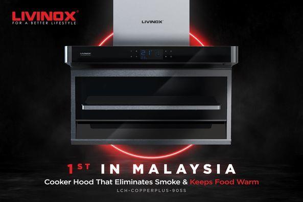 Livinox Kitchen Hood Lch-copperplus-90ss - Livinox Kitchen Hood Selangor