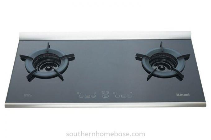 Burner Built-in Gas Hob - Cast Stainless Steel Pan Support