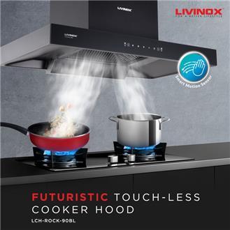 Kitchen Hood Malaysia - Super Cool Livinox Lch-rock-90bl Cooker