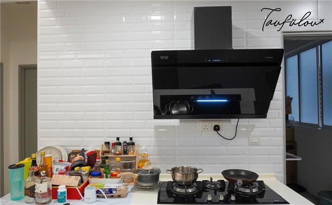 Senz Kitchen Hood - Tempered Glass Makes Easy Clean