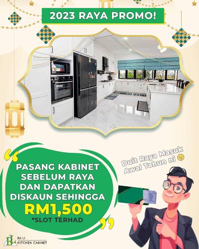 Ba Li Kitchen Cabinet - Promosi Raya Kabinet Dapur Kuala