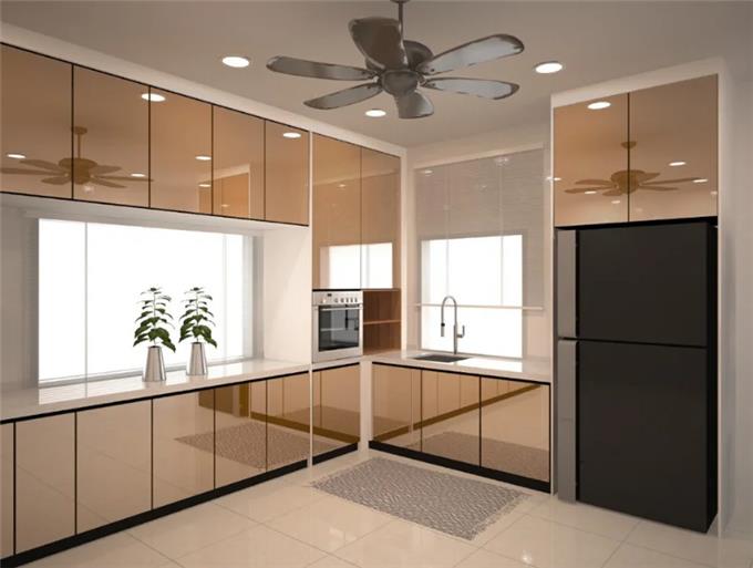 Alpha Kitchen Kabinet Dapur Kl Selangor - Kabinet Dapur Solid Konkrit Tile