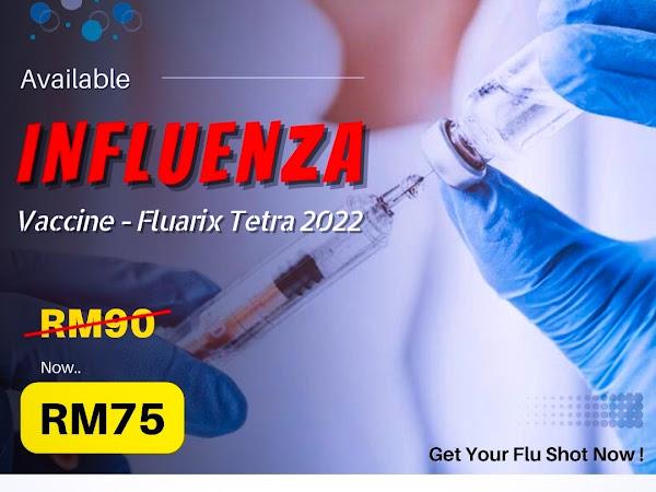 Vaksin Influenza - Sila Hubungi Talian Whatsapp