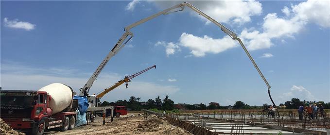 Cranes - Rent Concrete Pump Truck Malaysia