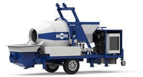Fully Meet The - Diesel Concrete Mixer With Pump