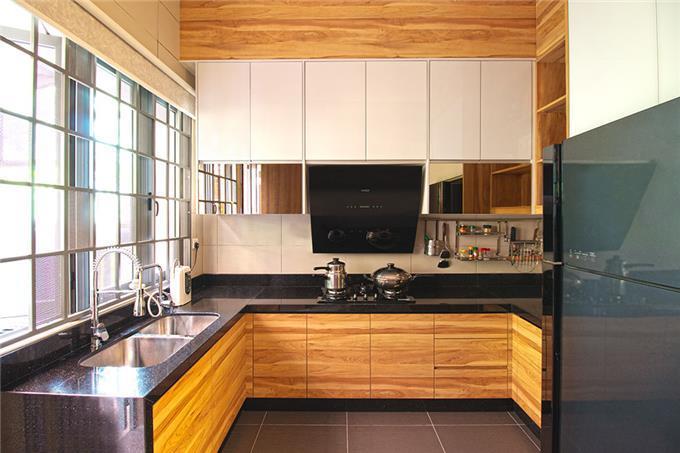 Model Kitchen Cabinet Aluminium Kitchen - Cabinet Door Frame Profiles Available