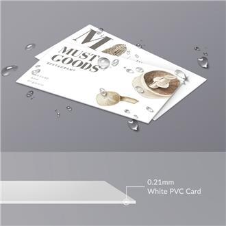 Frosted Transparent Plastic - Name Card Printing Pj