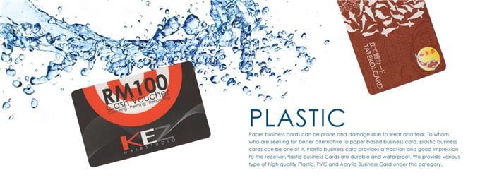 Plastic Business Card - High Quality Plastic