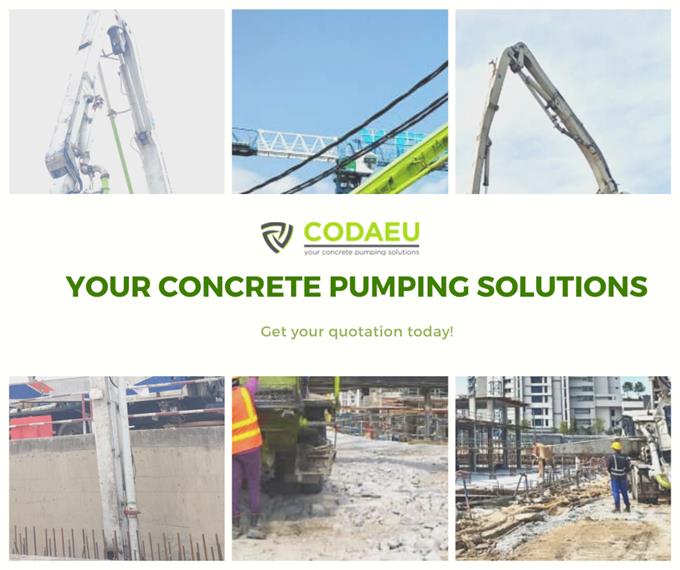 Codaeu Concrete Pump Malaysia Kl Selangor - Concrete Boom Pump Company
