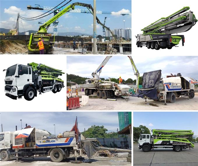Codaeu Concrete Pump Malaysia Kl Selangor - Truck Mounted Concrete Boom Pump