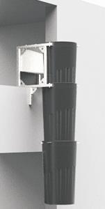 Telescopic - Easily Placed Anywhere Along Chute
