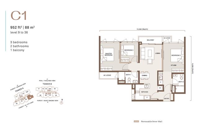 Double Ceiling Height - Sfera Residence Wangsa Maju Showroom