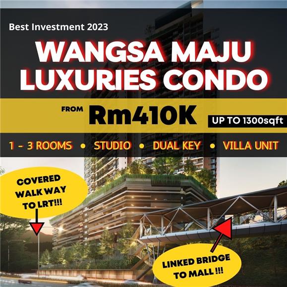 Bridge Wangsa Walk Mall - Luxury Condo Wangsa Maju