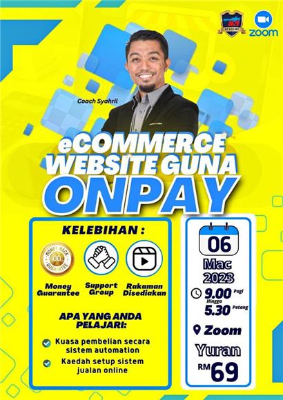 Website Landing Page - Website Ecommerce Murah Selangor