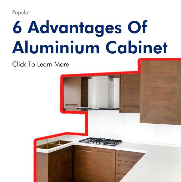 Aluminum Kitchen Cabinet - 