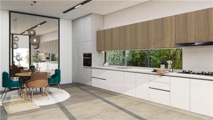 Contemporary Finish - Pro Kitchen Aluminium Cabinet