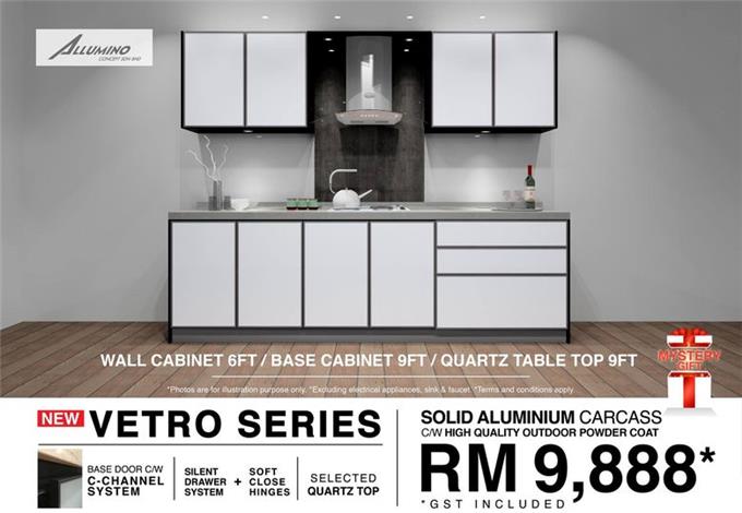 Aluminium Kitchen Cabinet Promotion Price