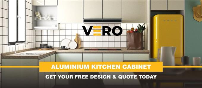 High End Quality - Aluminium Kitchen Cabinet Pj