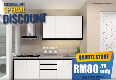 3d Design Service Utmost Convenience - Aluminium Kitchen Cabinet Promotion Price