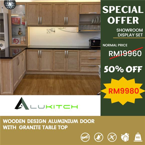 Table Top - Aluminium Kitchen Cabinet Package Price
