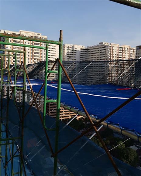 Rubbish Chute System - Construction Safety Netting Supplier Malaysia